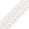 AB Color Plate Glass Beads Strands EGLA-P051-02A-A02-2