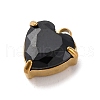 304 Stainless Steel Rhinestone Pendants STAS-P386-01G-05-2