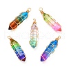 Glass Pendants PALLOY-JF00954-1