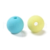 Rubberized Style Imitated Silicone Acrylic Beads X1-MACR-D029-01J-2