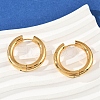 202 Stainless Steel Polishing Hoop Earrings EJEW-M106-02G-07-3