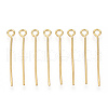 Brass Eye Pin KK-G331-09-0.7x25-2