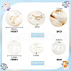   Natural Freshwater Shell Pendant Sets SHEL-PH0001-54-2