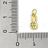 Brass Micro Pave Colorful Cubic Zirconia Charms KK-M283-17A-02-3
