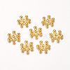Zinc Alloy Beads Spacers PALLOY-Q062-G-NF-1