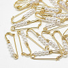 Brass Safety Pins KK-S347-158-2