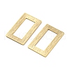 Eco-friendly Rack Plating Brass Linking Rings KK-M257-01G-2