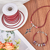 SUNNYCLUE 1 Roll Round Braided Cowhide Cords WL-SC0001-01A-4