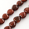 Natural Red Jasper Beads Strands G-R190-15-1