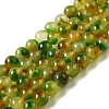 Natural Dyed Jade Beads Strands G-M402-C03-21-1