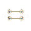 Alloy Nipple Rings WGD0B94-05-1