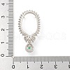 925 Sterling Silver Pendant Cabochon Settings STER-B005-23P-3