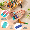 20Pcs 10 Styles Resin & Walnut Wood Big Pendants BT-TAC0013-01-5