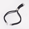 Nylon Twisted Cord Bracelet Making MAK-F019-P-2