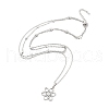 Stainless Steel Pendants Necklaces NJEW-U003-01G-P-2