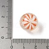 Transparent Resin Enamel Beads RESI-M052-01B-3