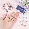 SUNNYCLUE 50Pcs 304 Stainless Steel Stud Earring Findings STAS-SC0008-57P-3