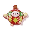 Christmas Rabbit Theme Opaque Resin Decoden Cabochons RESI-S397-01C-1
