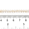 Transparent Electroplate Glass Beads Strands GLAA-T032-T4mm-C11-4