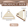 BENECREAT 1 Set Wood Cord Bracelet Knitting Loom Tool TOOL-BC0002-91-2