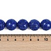 Synthetic Coral Carved Beads Strands CORA-M001-12-4