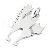Non-Tarnish 304 Stainless Steel Pendants STAS-E205-05P-2