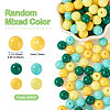 Opaque Acrylic Beads OACR-TAC0014-06E-13