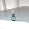 Transparent Miniature Glass Vase Bottles BOTT-PW0006-10D-1