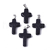Synthetic Blue Goldstone Pendants G-J354-03A-1