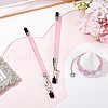 SUNNYCLUE 2Pcs Iron and PVC and Acrylic Alligator Memo Clips FIND-SC0011-26A-4