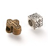 Tibetan Style Alloy Spacer Beads PALLOY-XCP0014-05-RS-2