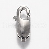 Non-Tarnish 316 Surgical Stainless Steel Lobster Claw Clasps X-STAS-Z013-02C-2