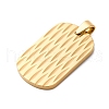 304 Stainless Steel Pendants STAS-U043-11G-2