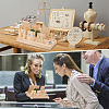 Wood Earring Display Stands EDIS-WH0029-20A-7