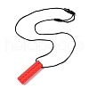 Building Blocks Food Grade Silicone Pendant Molar Stick Nursing Necklaces SIL-Z004-01C-1