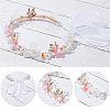 Wedding Party Beach Bridal Decorative Hair Accessories OHAR-WH0021-03B-4