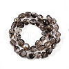 Natural Smoky Quartz Beads Strands G-R439-30A-01-2