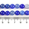 Natural Striped Agate/Banded Agate Beads Strands G-Z060-A01-B26-2