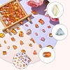 Electroplate Transparent Glass Beads EGLA-YW0003-22A-4