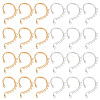 HOBBIESAY 24Pcs 2 Colors Alloy Ear Cuff Findings FIND-HY0002-79-1