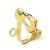 Brass Clip-on Earring Findings KK-Z030-15G-1