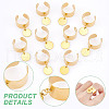 304 Stainless Steel Open Cuff Finger Rings RJEW-UN00013-3