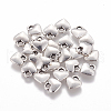 Tibetan Style Alloy Heart Charms TIBEP-LFH260Y-FF-2