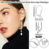 Beebeecraft 50Pcs 304 Stainless Steel Leverback Earring Findings STAS-BBC0004-07-2