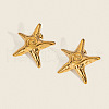 European Style Stainless Steel Star Stud Earrings SW3410-4