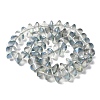 Electroplate Glass Beads Strands EGLA-G038-01A-HP01-2