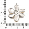 304 Stainless Steel Pendants STAS-M123-03H-PG-3