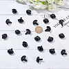 GOMAKERER 30Pcs Plastic Craft Dog Noses DOLL-GO0001-01A-7