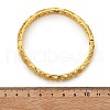 Brass Bangles for Women BJEW-D313-03G-3