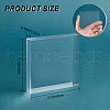 Transparent Acrylic Display Decorations DJEW-WH0015-70-2